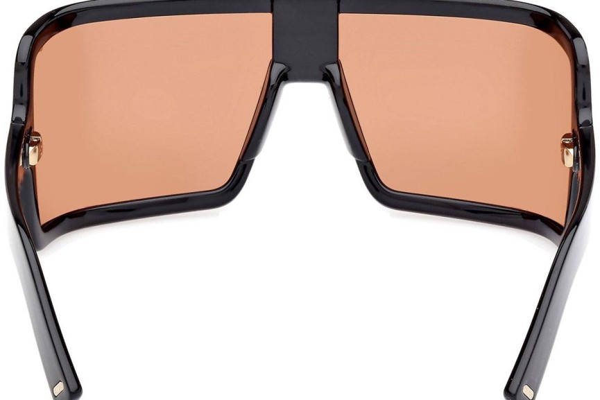 Okulary przeciwsłoneczne Tom Ford Parker FT1118 01E Kwadratowe Czarne