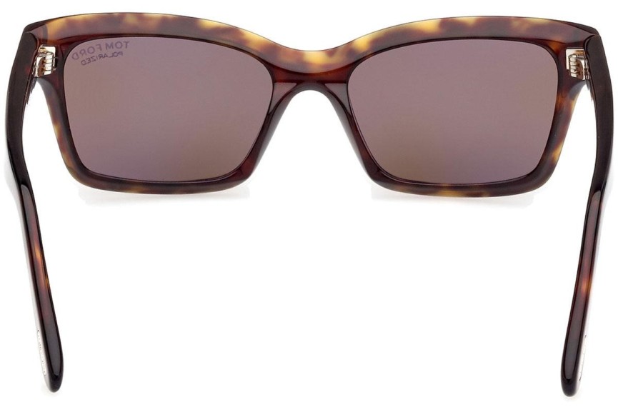 Слънчеви очила Tom Ford Mikel FT1085 52H Polarized Квадратни Хавана