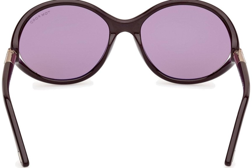 Ochelari de soare Tom Ford Melody FT1090 48Z Rotunzi Maro