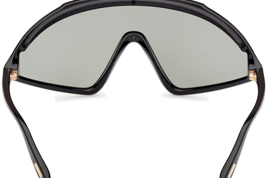 Okulary przeciwsłoneczne Tom Ford Lorna FT1121 05A Pojedyncze | Shield Czarne