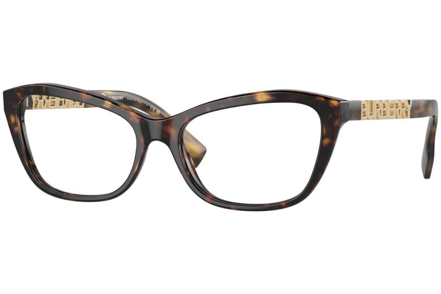Okulary korekcyjne Burberry BE2392 3002 Kocie oczy Havana