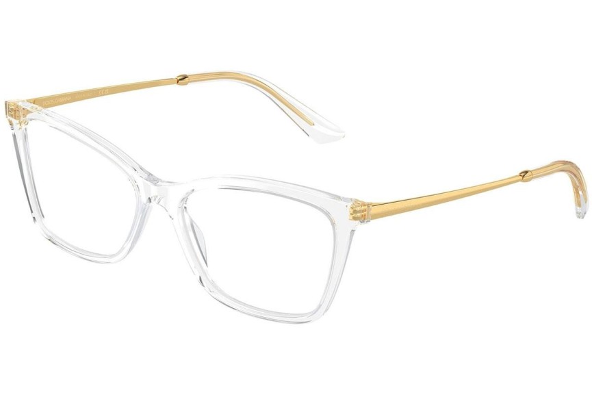 Ochelari Dolce & Gabbana DG3347 3133 Dreptunghiulari Cristal