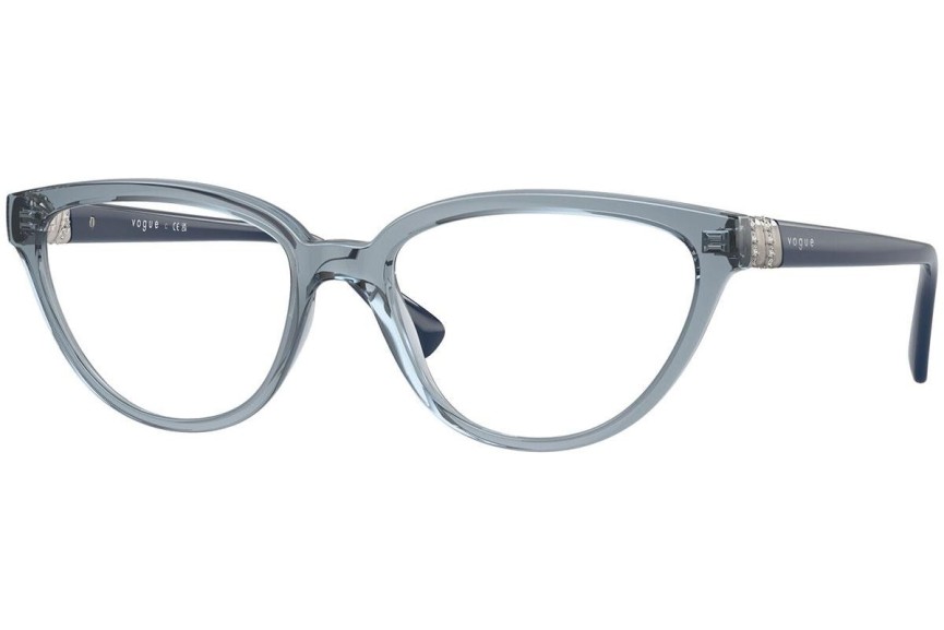 Очила Vogue Eyewear VO5517B 2966 Око на котка Синя