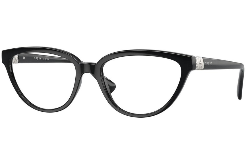 Brillen Vogue Eyewear VO5517B W44 Cat Eye Zwart