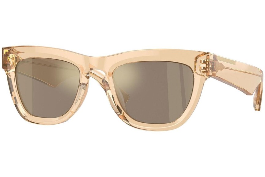 Okulary przeciwsłoneczne Burberry BE4415U 40635A Kwadratowe Brązowe
