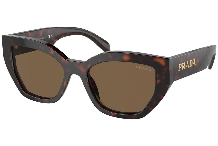 Napszemüvegek Prada PRA09S 16N5Y1 Cat Eye Barna