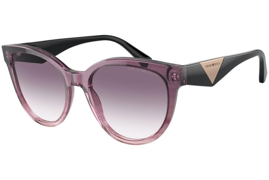 Okulary przeciwsłoneczne Emporio Armani EA4140 59668H Kwadratowe Fioletowe