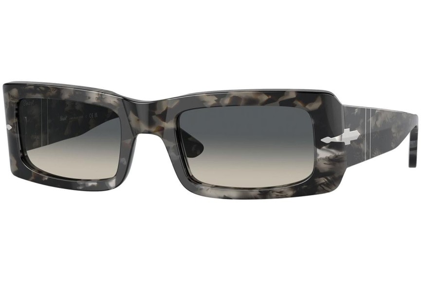 Okulary przeciwsłoneczne Persol PO3332S 108071 Prostokątne Szare