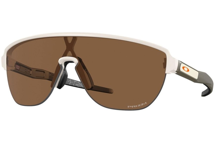 Okulary przeciwsłoneczne Oakley Corridor OO9248 924810 Pojedyncze | Shield Białe
