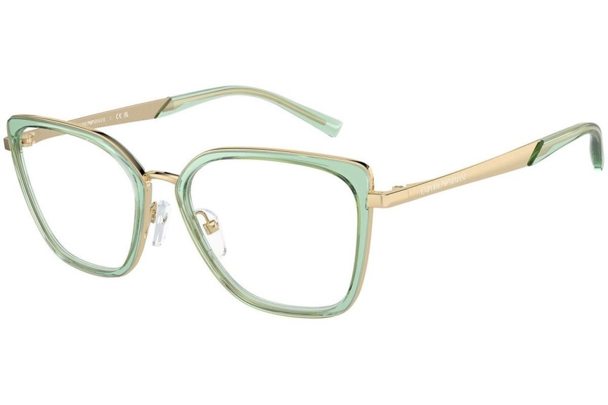 Okulary korekcyjne Emporio Armani EA1152 3363 Kocie oczy Zielone