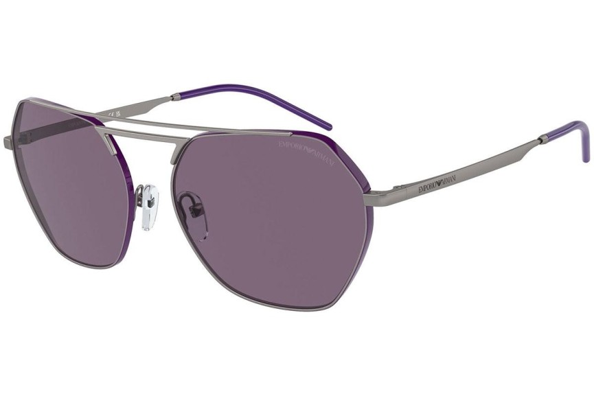 Okulary przeciwsłoneczne Emporio Armani EA2148 30101A Nieregularny Szare
