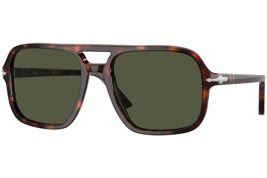 Okulary przeciwsłoneczne Persol PO3328S 24/31 Pilotki (Aviator) Havana