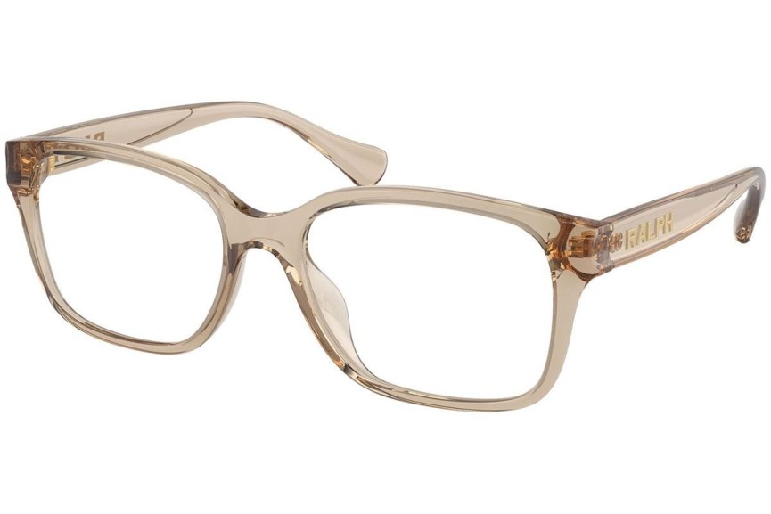 Okulary korekcyjne Ralph by Ralph Lauren RA7155U 5802 Kwadratowe Beżowe