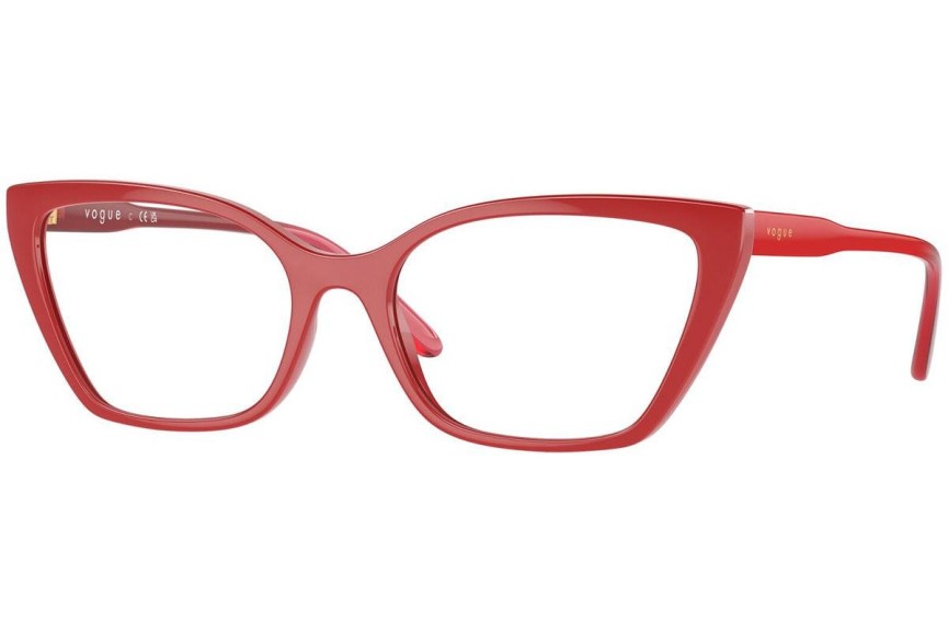 Okulary korekcyjne Vogue Eyewear VO5519 3080 Nieregularny Czerwone