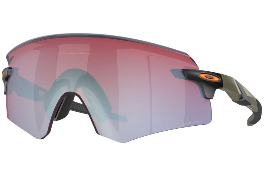 Okulary przeciwsłoneczne Oakley Encoder OO9471 947123 Pojedyncze | Shield Zielone