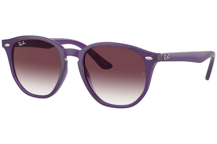 Ochelari de soare Ray-Ban Junior RJ9070S 713136 Rotunzi Violeți