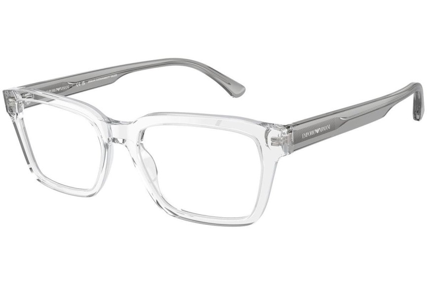 Okulary korekcyjne Emporio Armani EA3192 5883 Prostokątne Przezroczyste