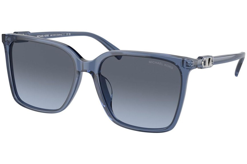 Okulary przeciwsłoneczne Michael Kors MK2197U 39568F Kwadratowe Niebieskie