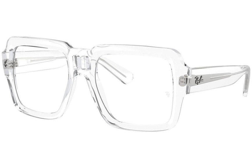 Okulary przeciwsłoneczne Ray-Ban RB4408 6726MF Kwadratowe Przezroczyste