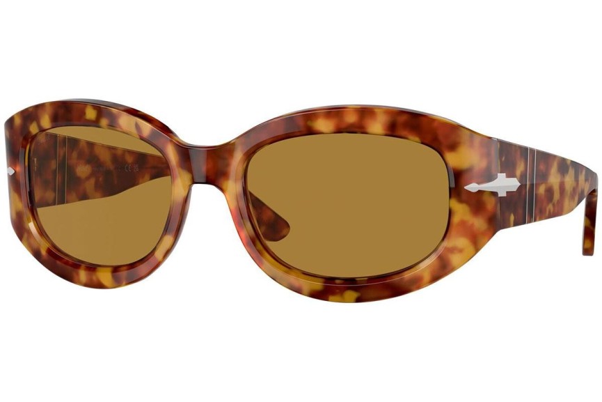 Okulary przeciwsłoneczne Persol PO3335S 106/53 Nieregularny Brązowe