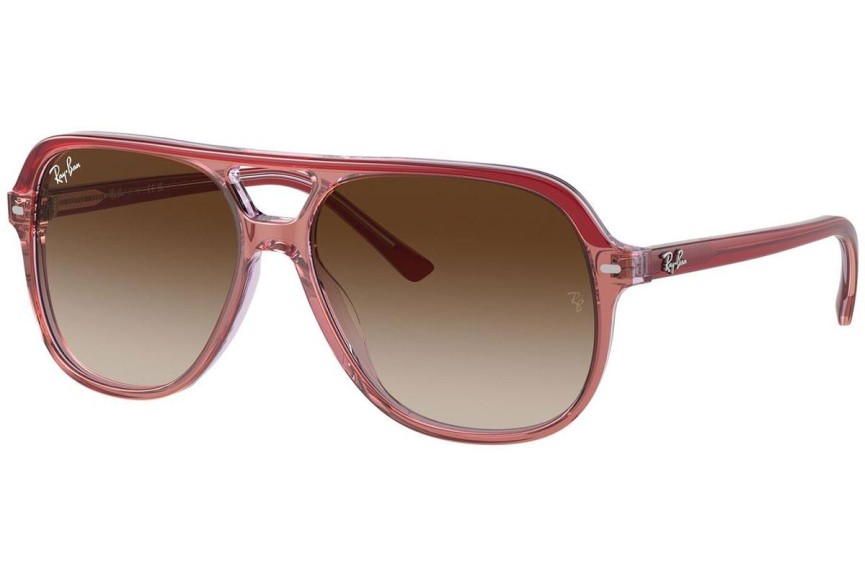 Okulary przeciwsłoneczne Ray-Ban Junior RJ9096S 715413 Pilotki (Aviator) Fioletowe