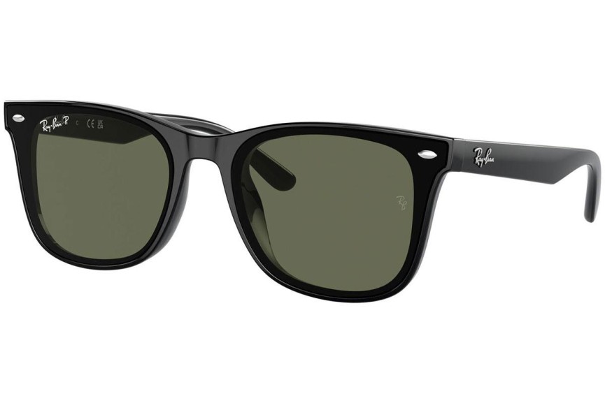 Zonnebril Ray-Ban RB4420 601/9A Polarized Vierkant Zwart