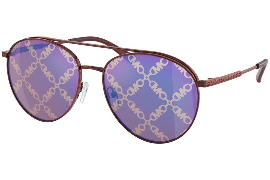 Okulary przeciwsłoneczne Michael Kors MK1138 1896GT Pilotki (Aviator) Czerwone