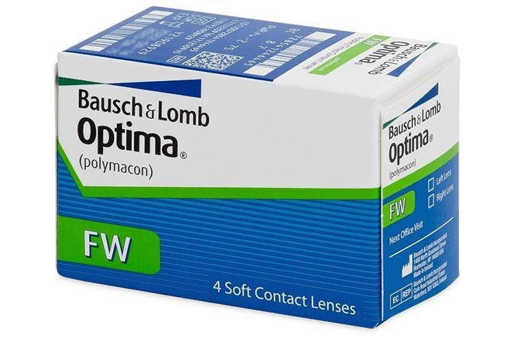 Soczewki kontaktowe Quarterly Optima FW (4 soczewki)