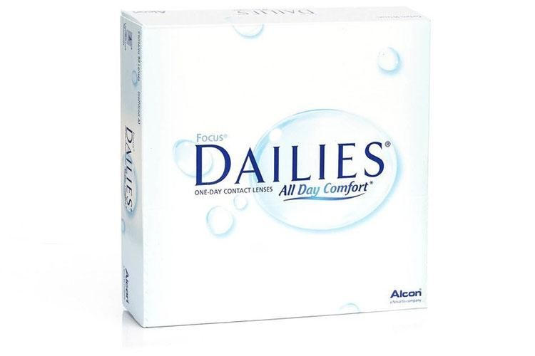 Lentile de contact Focus Dailies All Day Comfort zilnice (90 lentile)