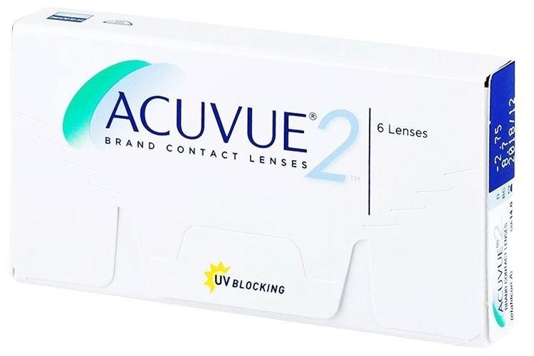 Soczewki kontaktowe Dwutygodniowe Acuvue 2 (6 soczewek)