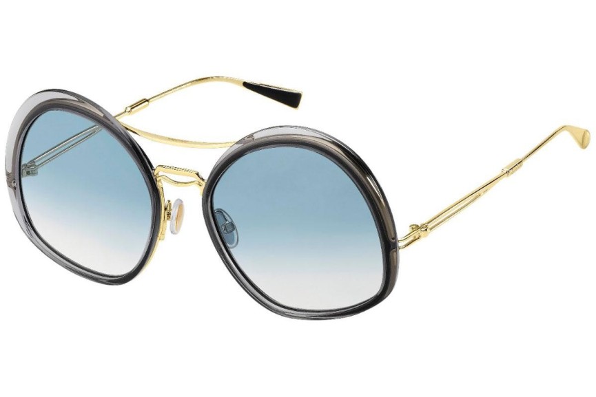 Okulary przeciwsłoneczne Max Mara Bridge I 08A/ST Polarized Oversize Szare