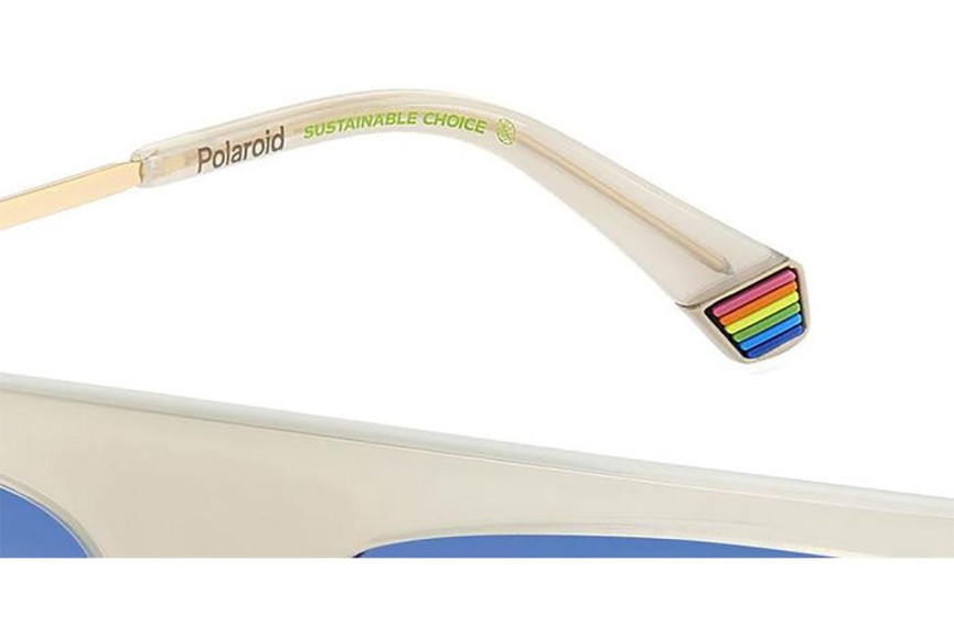 Ochelari de soare Polaroid PLD6221/S/X 10A/Z7 Polarized Flat Top Bej