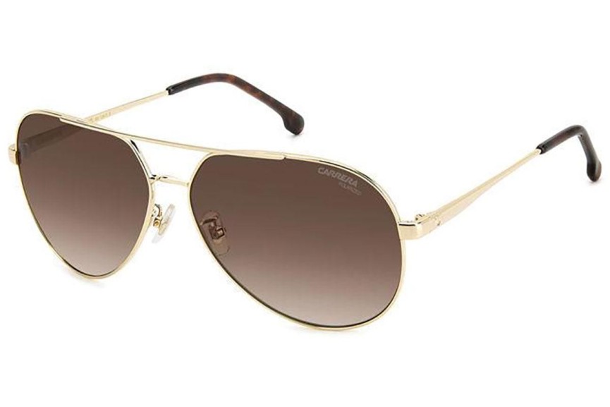 Слънчеви очила Carrera CARRERA3005/S 06J/LA Polarized Пилотни Златна