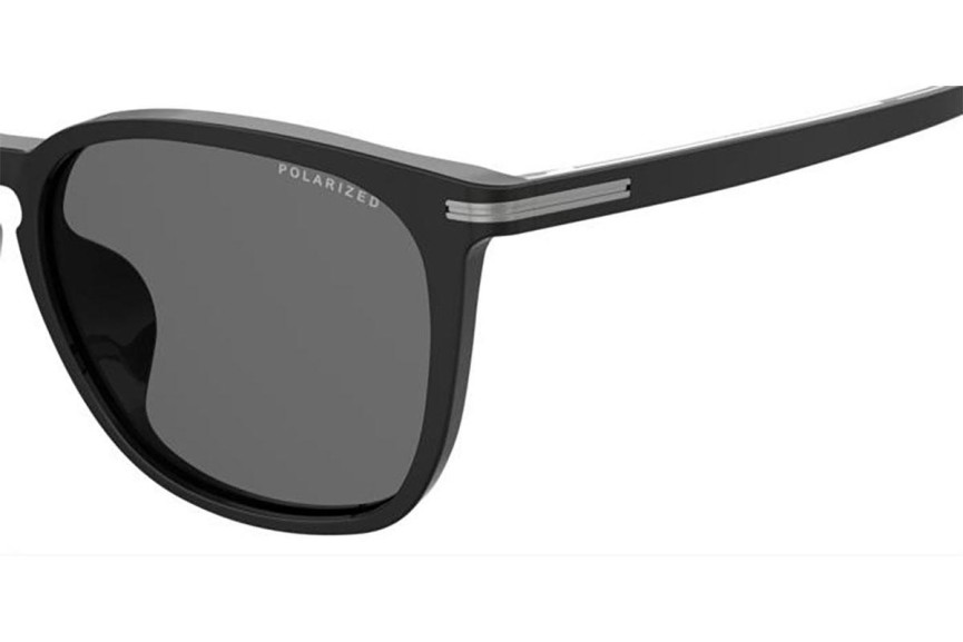 Слънчеви очила BOSS BOSS1668/F/SK 807/M9 Polarized Правоъгълни Черна