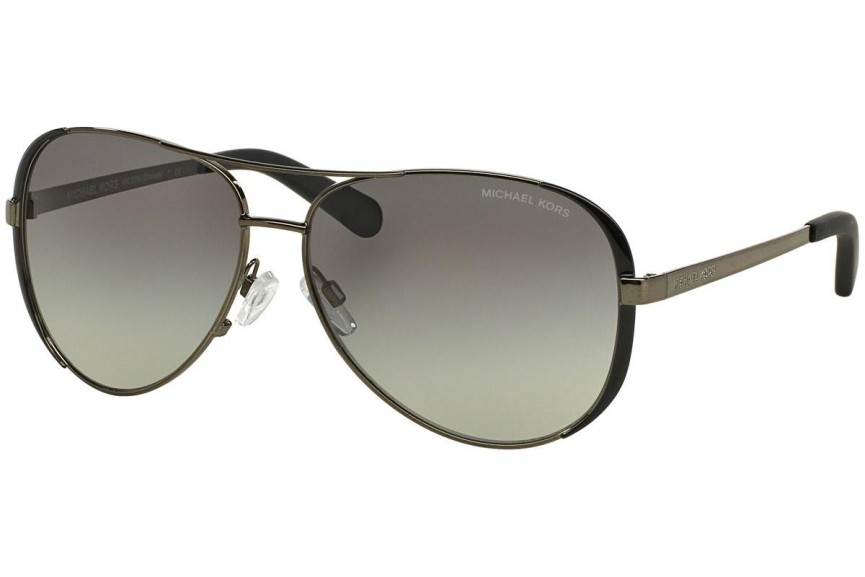 Okulary przeciwsłoneczne Michael Kors Chelsea MK5004 101311 Pilotki (Aviator) Szare