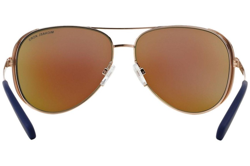 Okulary przeciwsłoneczne Michael Kors Chelsea MK5004 100325 Pilotki (Aviator) Złote