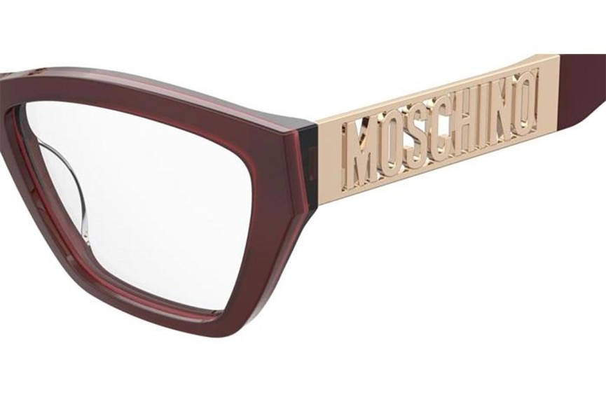 Ochelari Moschino MOS634 LHF Dreptunghiulari Roșii