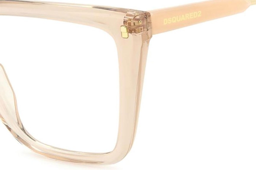 Ochelari Dsquared2 D20136 35J Dreptunghiulari Bej