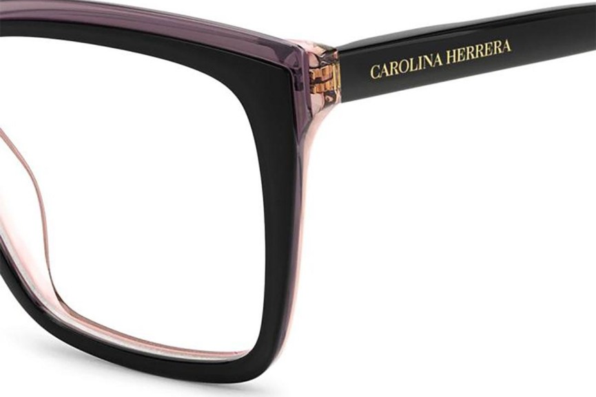 Okulary korekcyjne Carolina Herrera HER0251/G 807 Prostokątne Czarne