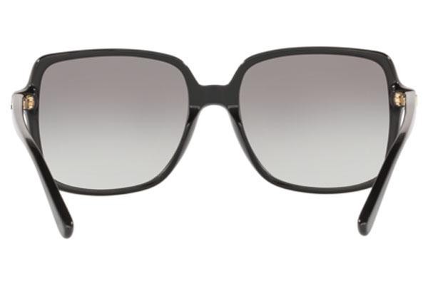 Okulary przeciwsłoneczne Michael Kors Isle of Palms MK2098U 300511 Oversize Czarne
