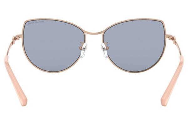 Okulary przeciwsłoneczne Michael Kors La Paz MK1062 1108M5 Polarized Kocie oczy Złote