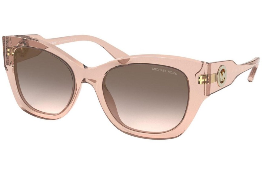 Okulary przeciwsłoneczne Michael Kors Palermo MK2119 32213B Kocie oczy Różowe