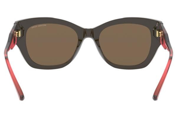 Okulary przeciwsłoneczne Michael Kors Palermo MK2119 335573 Kocie oczy Brązowe