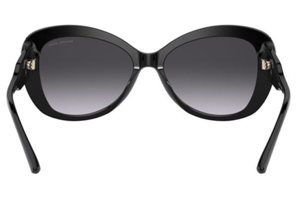 Okulary przeciwsłoneczne Michael Kors Positano MK2120 30058G Kocie oczy Czarne