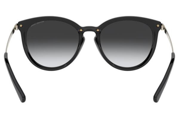Okulary przeciwsłoneczne Michael Kors Brisbane MK1077 10148G Okrągłe Czarne