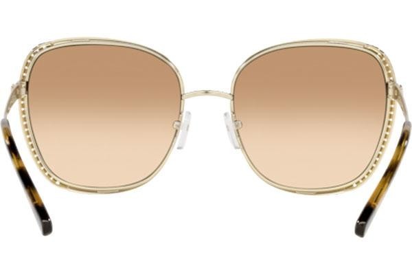 Okulary przeciwsłoneczne Michael Kors Amsterdam MK1090 10148Z Oversize Złote
