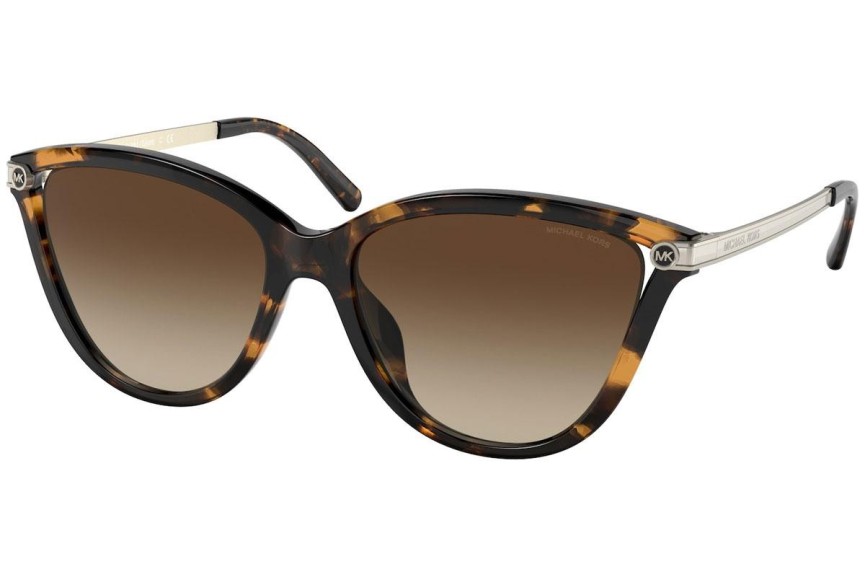 Okulary przeciwsłoneczne Michael Kors Tulum MK2139U 300613 Kocie oczy Havana