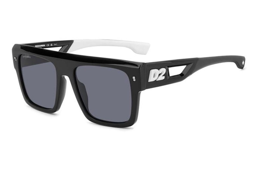 Слънчеви очила Dsquared2 D20127/S 80S/IR Flat Top Черна