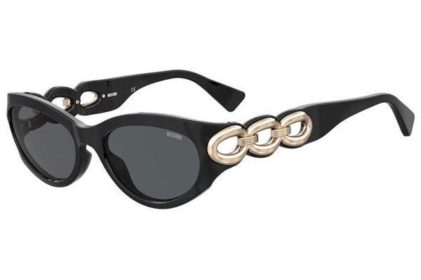 Zonnebril Moschino MOS100/S 807/IR Cat Eye Zwart