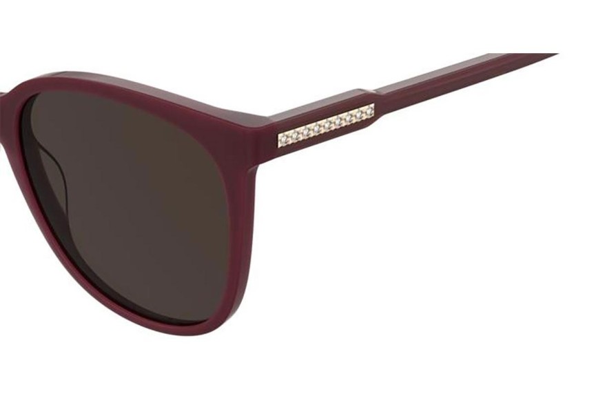 Okulary przeciwsłoneczne Pierre Cardin P.C.8526/S C9A/70 Kwadratowe Czerwone